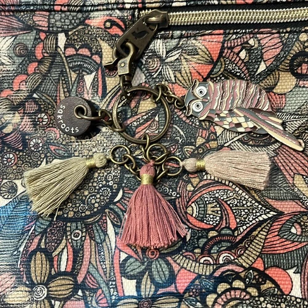 Sakroots Sienna Spirit Desert Patterned Metro Tote Bag - Picture 3 of 14
